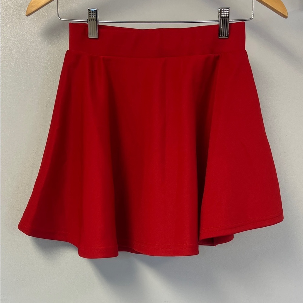 Spirit Red Skater Skirt Costume Sz Sm